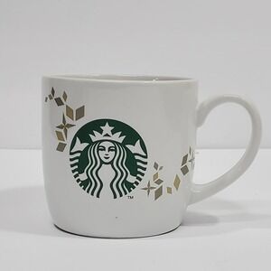 Starbucks Holiday Collection 2013 White Coffee Mug 14oz